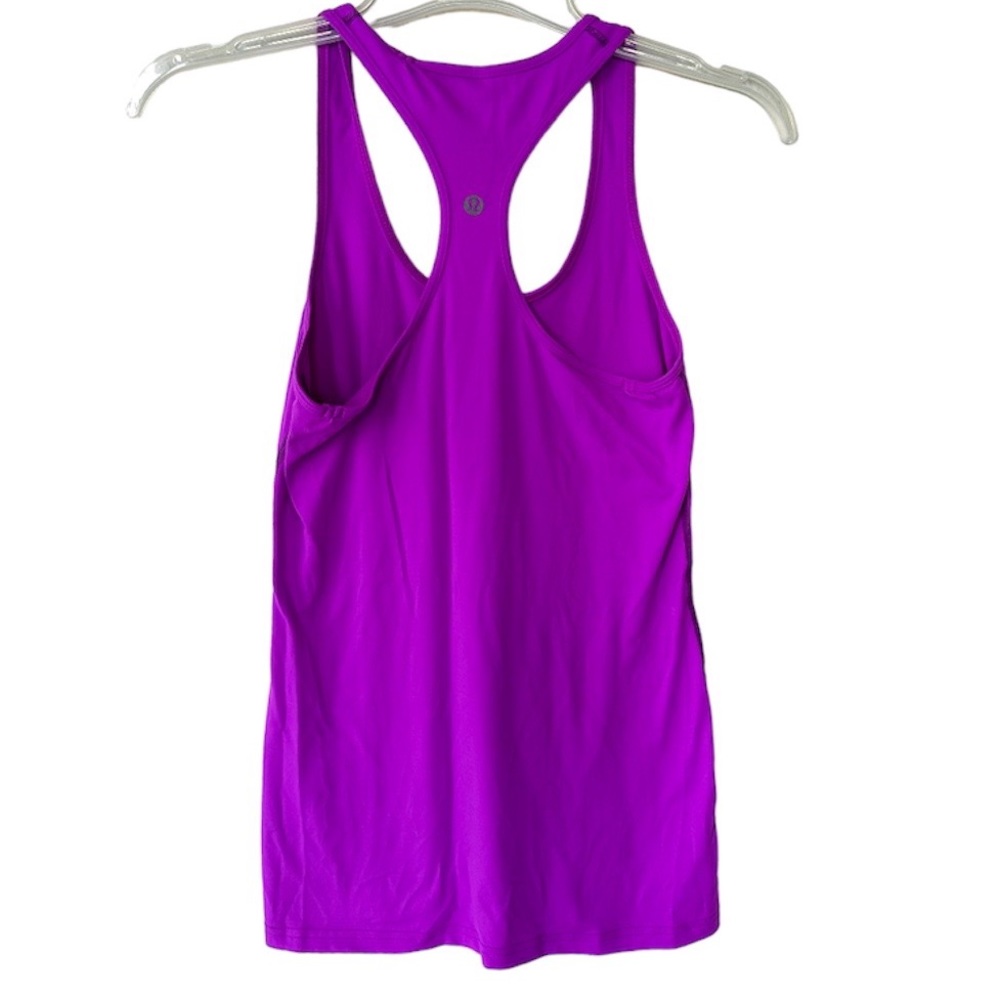 Lululemon Fuchsia Racerback Tank Top Size 8 (like New condition)